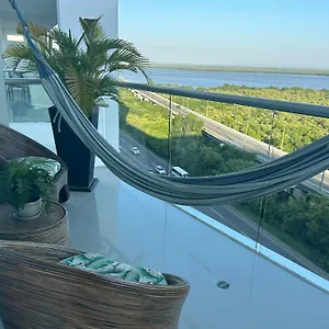 Hermoso Con Todas Comodidades Acceso Directo A La Playa Morros Epic Sector La Boquilla Cumple Protocolos De Bioseguridad Apartamento Cartagena